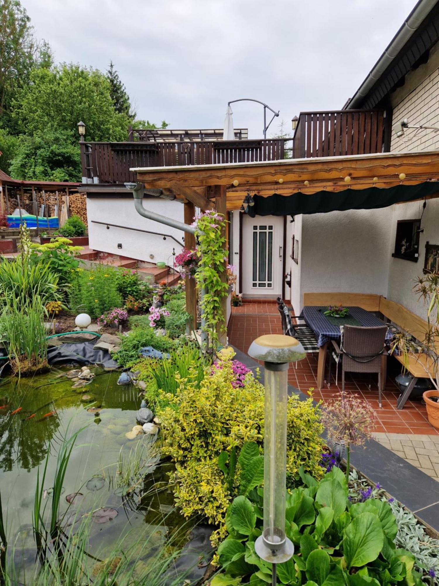 Ferienwohnung Am Oepitzer Berg Pößneck Exterior foto